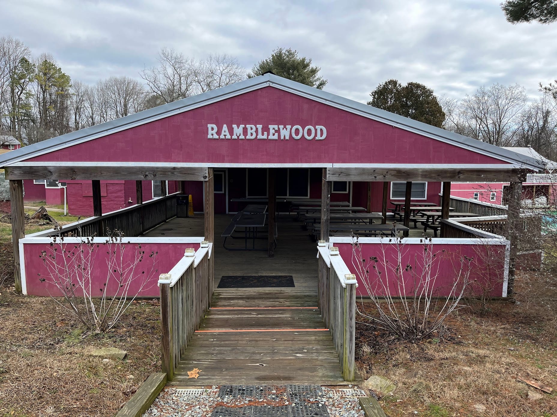 The Dining Hall at Vibecamp