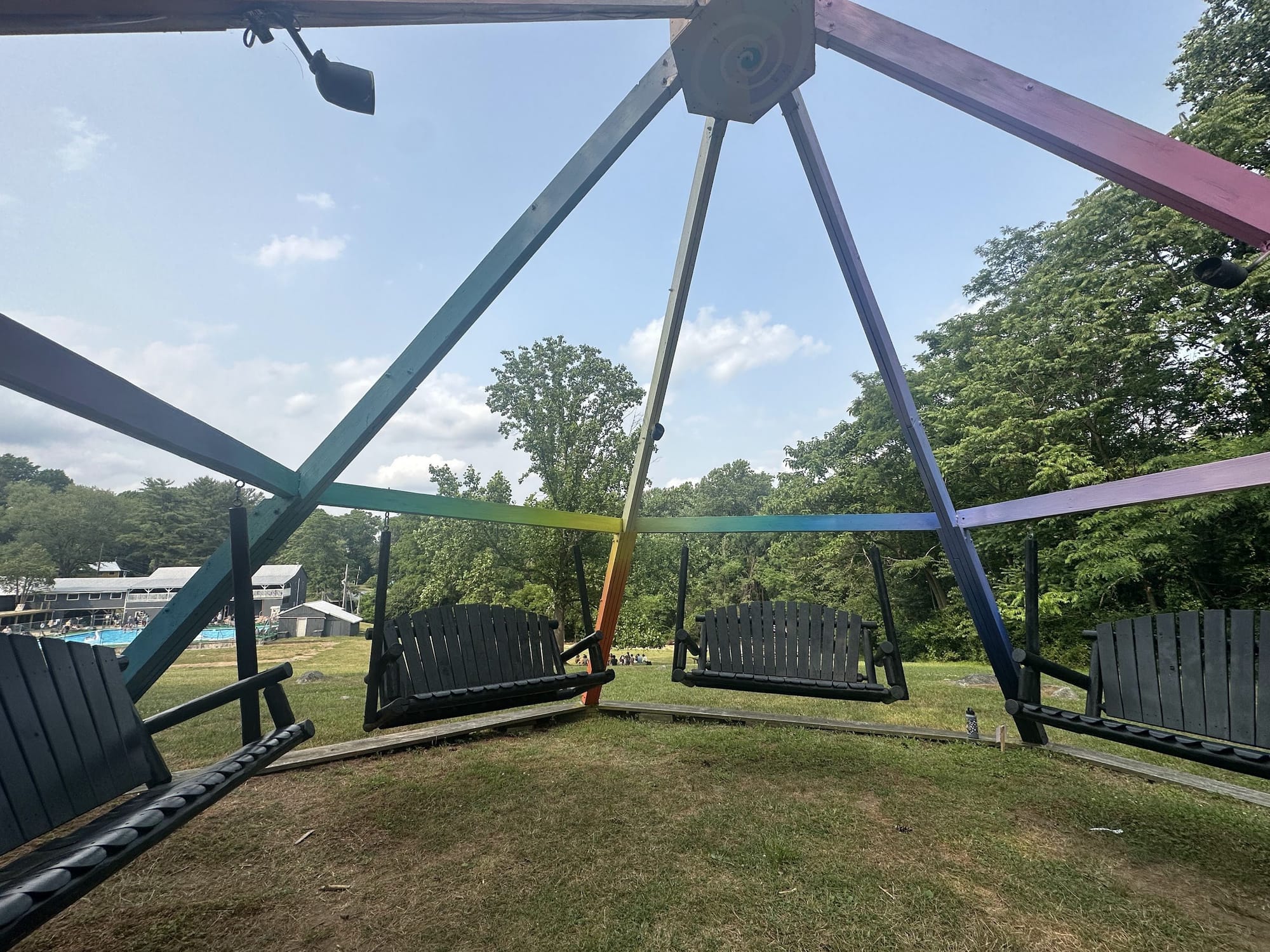 The Rainbow Swings at Vibecamp