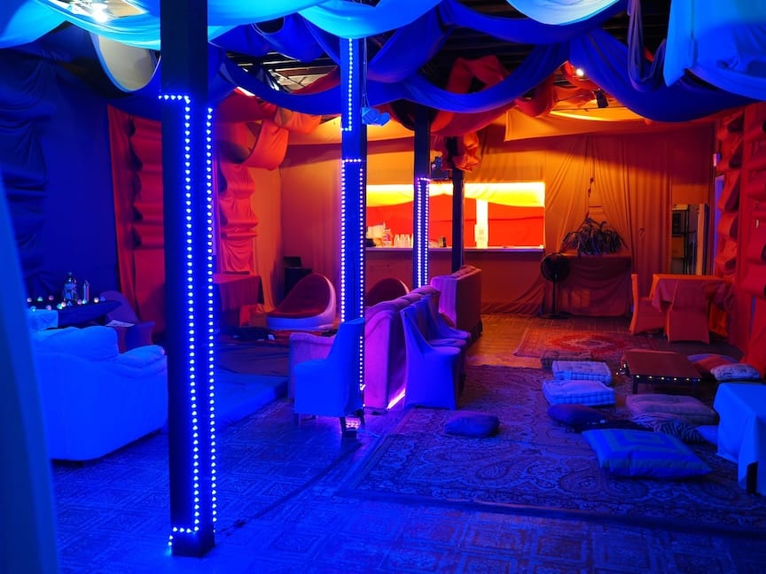 The Tea House at Vibecamp